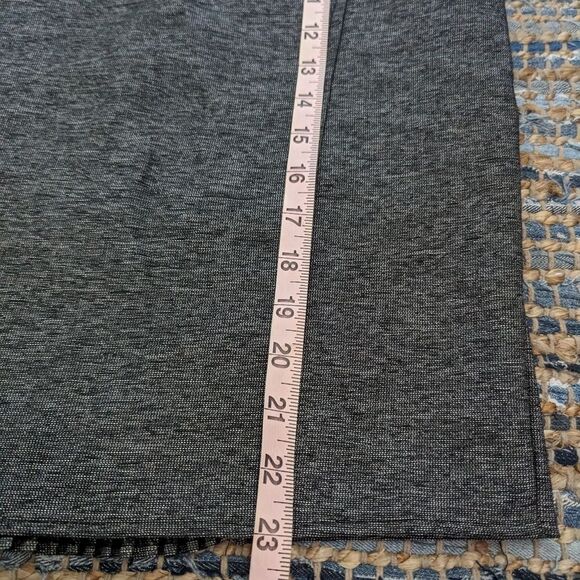 Gray Women's Tulip Skirt Twee Mini Size Small Pencil Mermaid Zip Back Fully Line - Picture 3 of 7